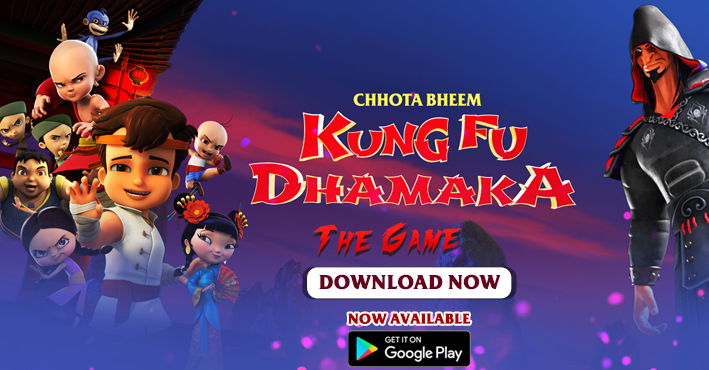 Free Download Chhota Bheem Kung Fu Dhamaka Action Games App